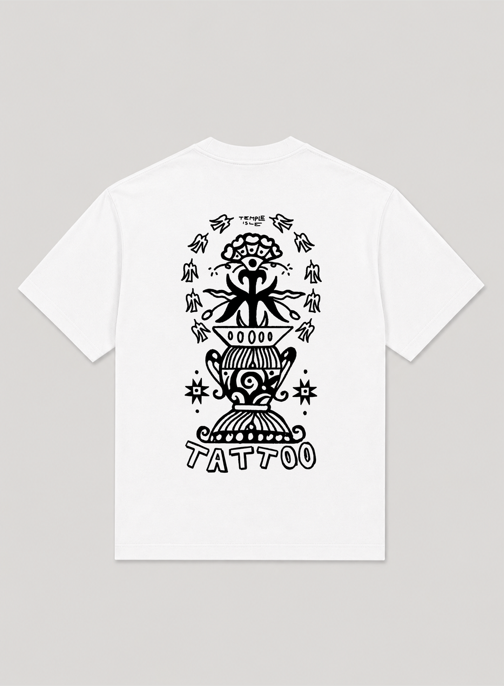 TRIBALIST RELIC T-SHIRT: BLANC