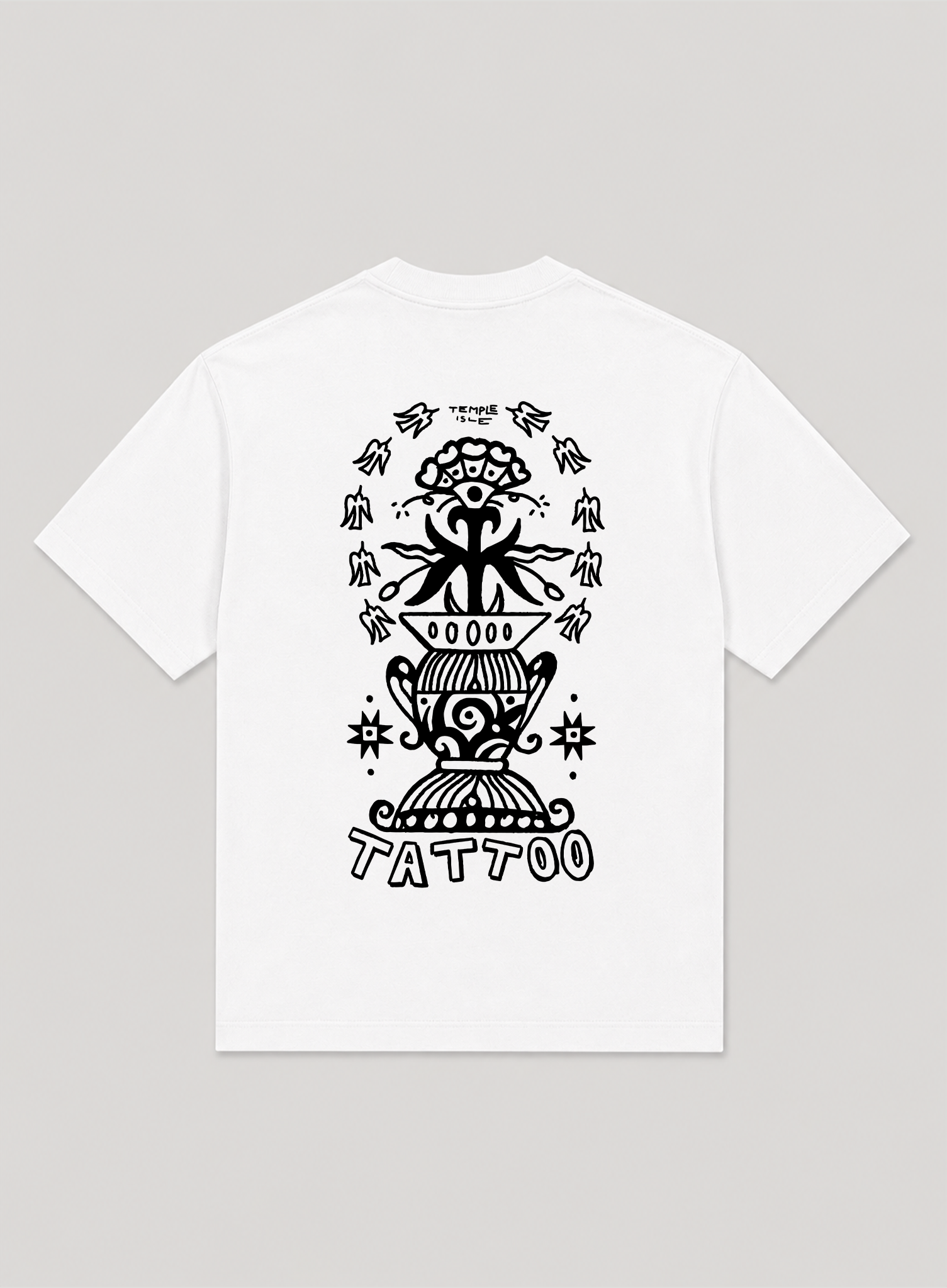 TRIBALIST RELIC T-SHIRT: BLANC