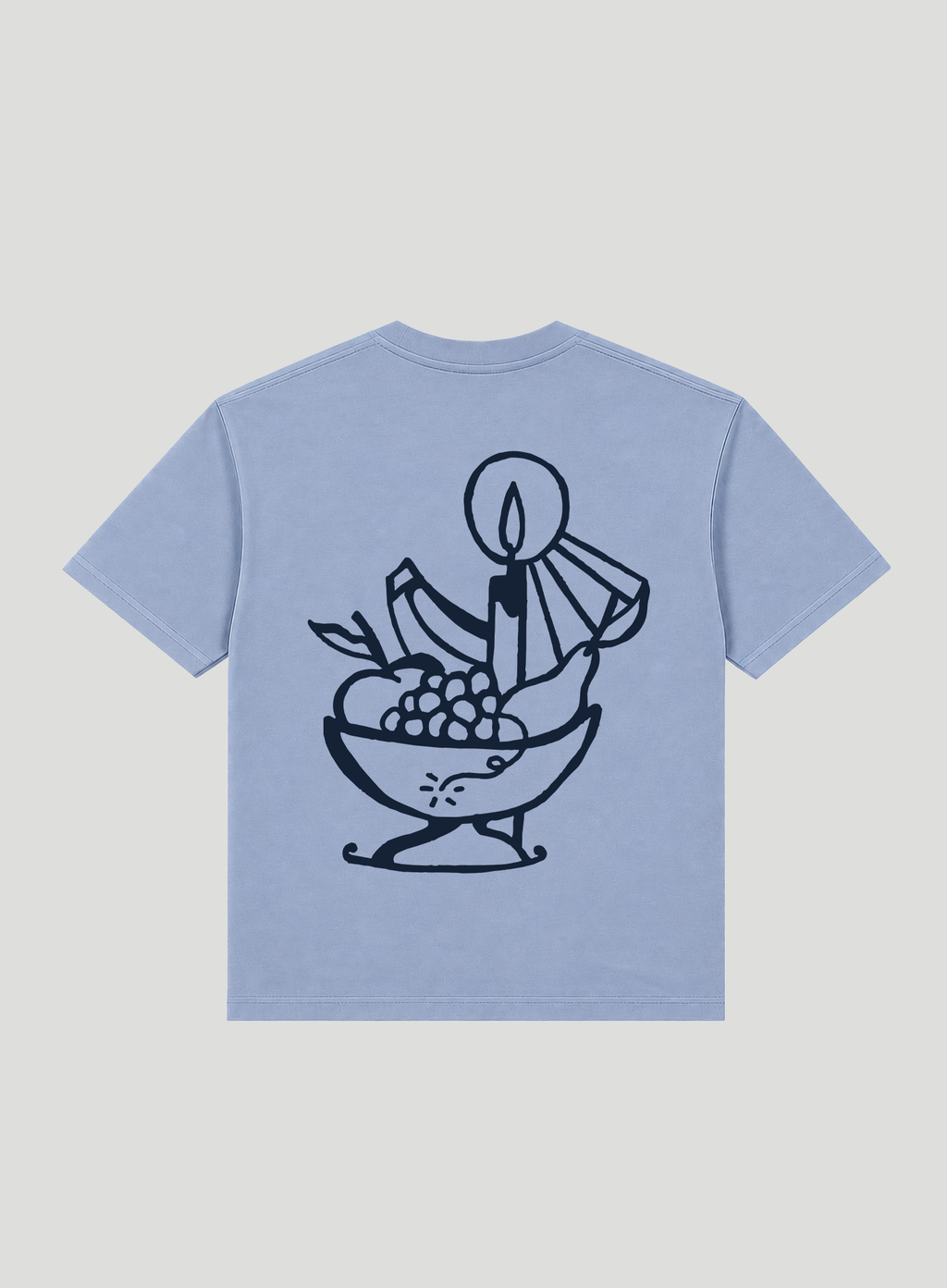 STILL LIFE SHIRT: SNOWBERRY
